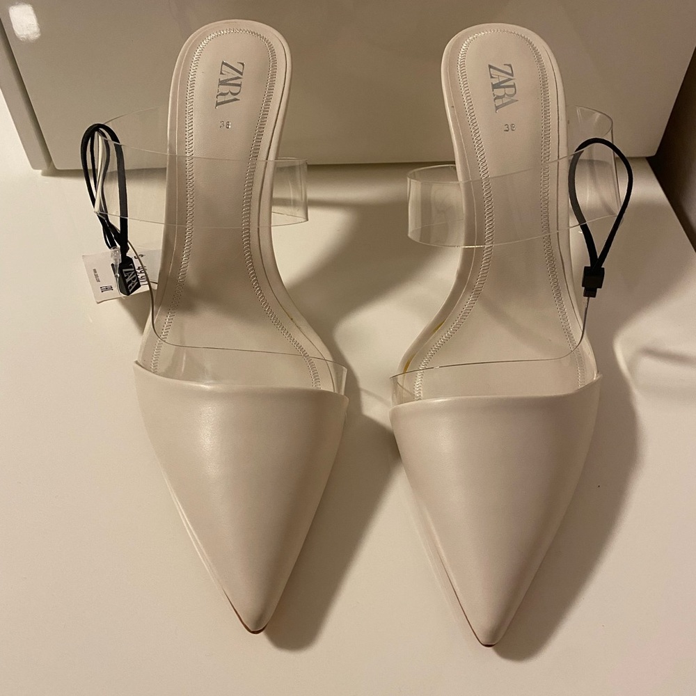 Zara pump sandals